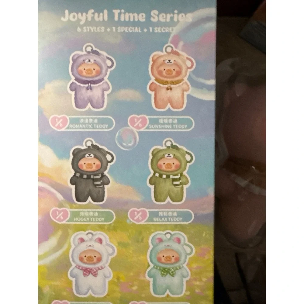 TOYZERO+ LuLu The Piggy Joyful Time Series Sunshine Teddy Plush Figure Keychain